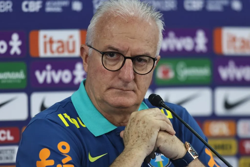 PA – BELEM – 13/11/2024 – SELECAO BRASILEIRA, COLETIVA – Dorival Jr tecnico do Brasil  durante em coletiva de imprensa apos treino da equipe realizado no Mangueirao. Foto: Fernando Torres/AGIF