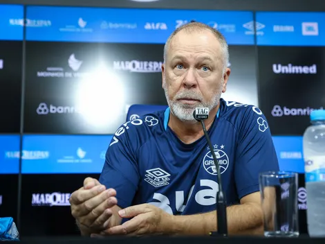 Mano Menezes estuda 'barrar' 3 titulares do Grêmio contra Vitória