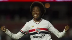 Jogadora São Paulo. Foto: Anderson Romão/AGIF