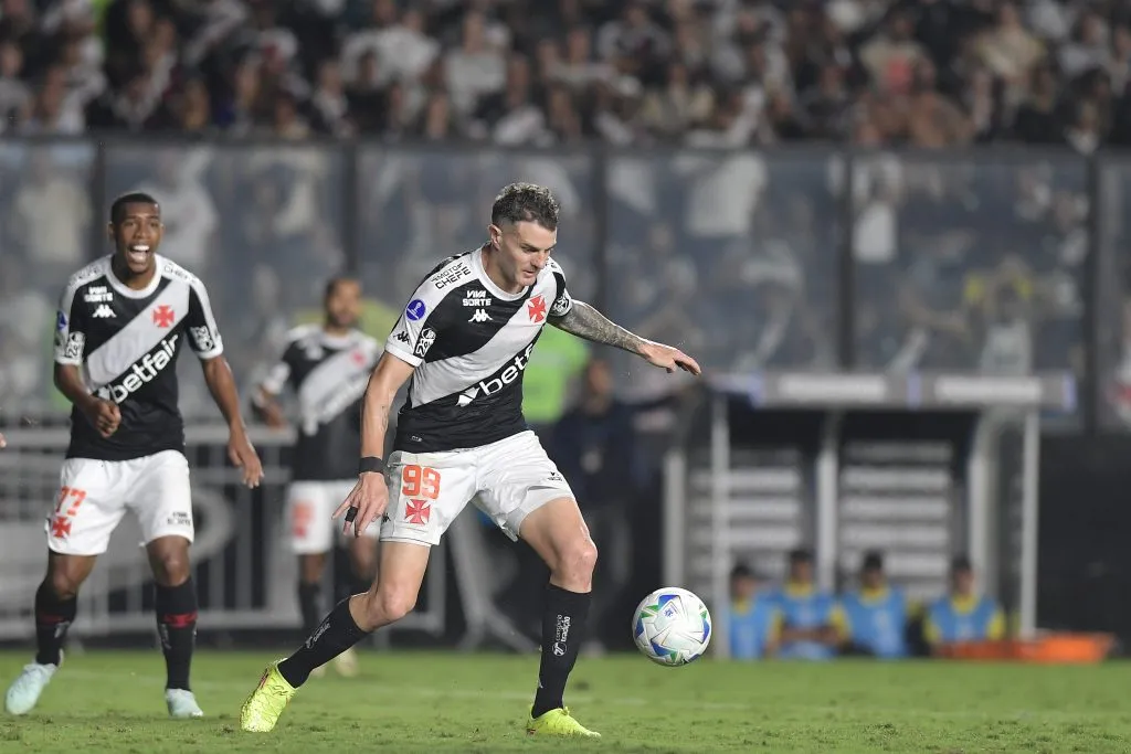 Vasco ficou no empate sem gols com o Lanús, pela Copa Sul-Americana. Foto: Thiago Ribeiro/AGIF