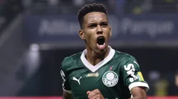Estêvão está próximo de se despedir do Palmeiras. Foto: Marcello Zambrana/AGIF