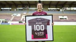 Mylena completou mais de 100 jogos com a Ferroviária - Foto: Rafael Zocco/Ferroviária