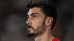 Rafael goleiro do São Paulo durante partida contra o Botafogo no estádio Engenhão pelo campeonato Brasileiro A 2025.