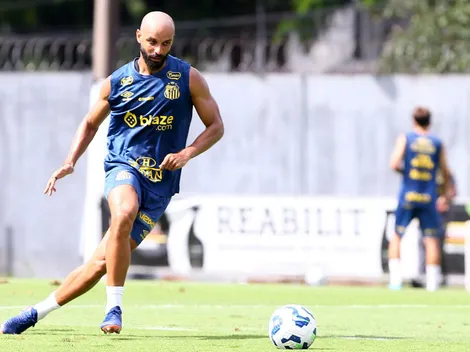 Thaciano preocupa Santos e pode ser desfalque no Brasileirão Betano