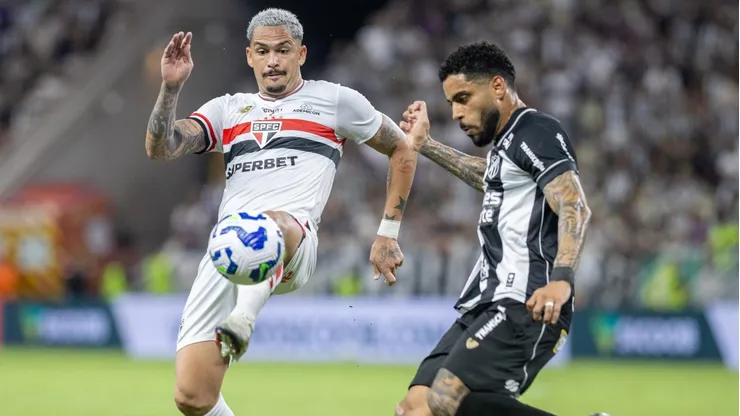 Ceará e São Paulo empatam em 1 a 1 na Arena Castelão.