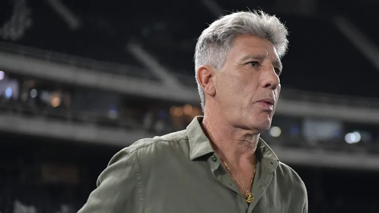 Renato Gaúcho foi criticado pelos torcedores. Foto: Thiago Ribeiro/AGIF
