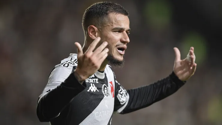Philippe Coutinho é um dos pilares do Vasco da Gama em 2025 - Foto: Thiago Ribeiro/AGIF