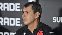 Fábio Carille técnico do Vasco durante partida contra o Lanús no estádio São Januário pelo campeonato Copa Sul-americana 2025.