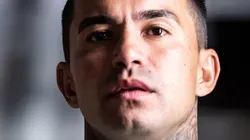 Dudu antes da partida entre Cruzeiro e Mushuc Runa-EQU, pela Copa Sul-Americana. Foto: Gustavo Aleixo/Cruzeiro