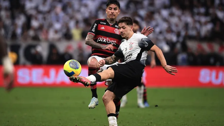 Flamengo x Corinthians. Foto: Ettore Chiereguini/AGIF