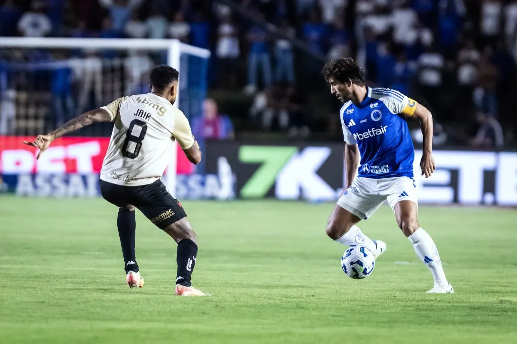 Vasco perde para o Cruzeiro por 1 a 0 em Uberlândia (MG). Foto: Gustavo Aleixo/Cruzeiro.