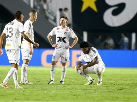 Santos perde para o Bragantino e segue na zona da degola