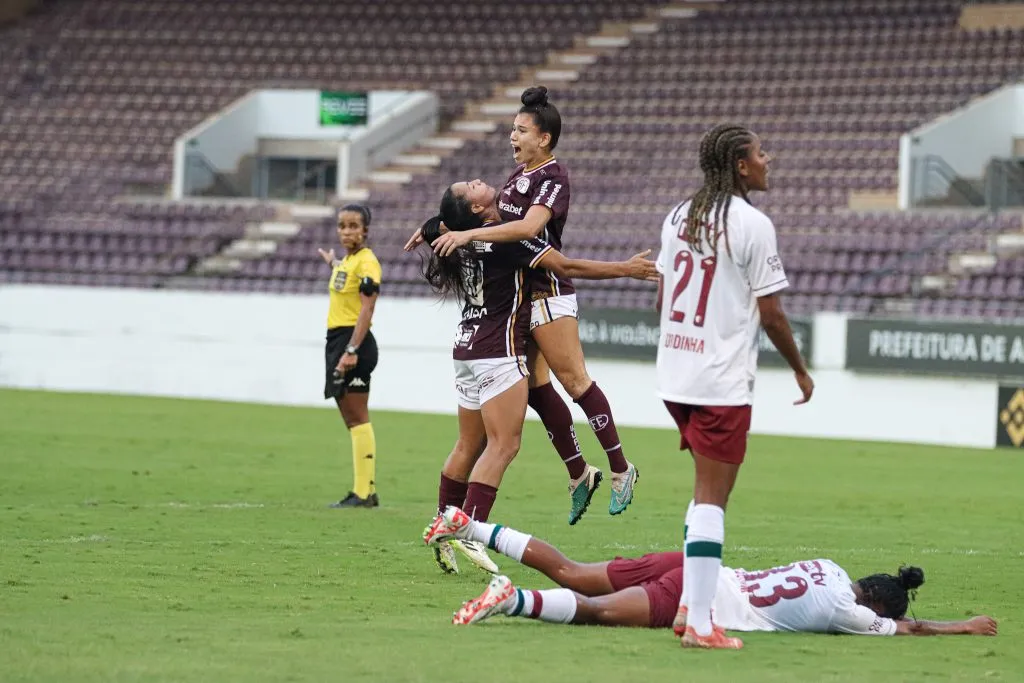 Jogadoras Ferroviária. Foto: Cárila Covas/Ferroviária SAF