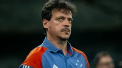 Fernando Diniz durante partida entre Cruzeiro e Grêmio, no Mineirão, pelo Brasileirão 2024.