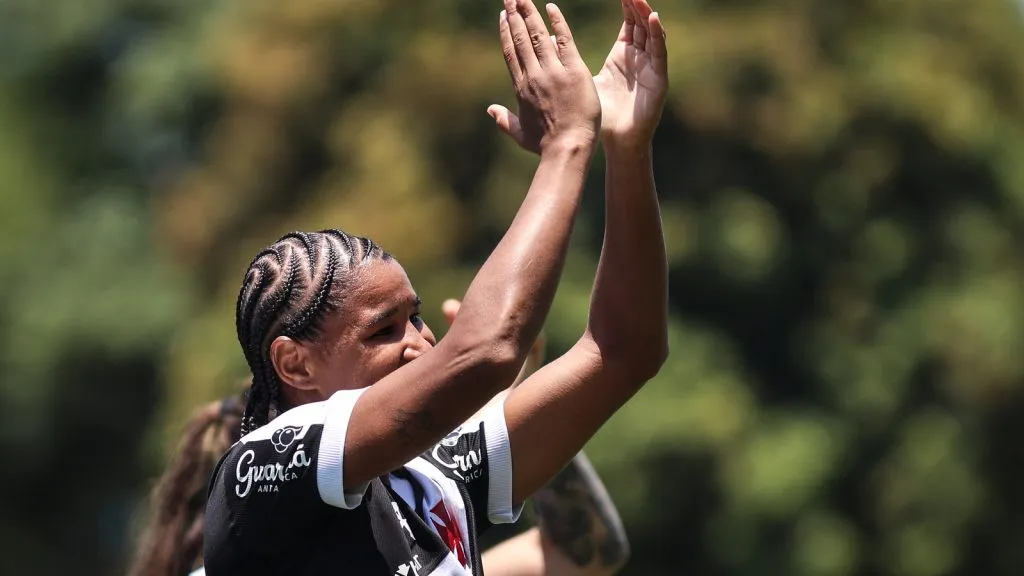 Jogadora do time feminino do Vasco em 2025