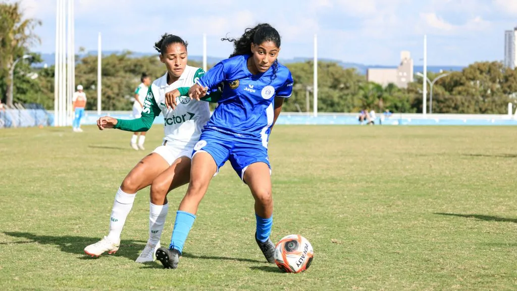Jogadoras do Palmeiras e São Bento no Paulistão Feminino Sub-20