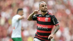 Michael em jogo pelo Flamengo.
