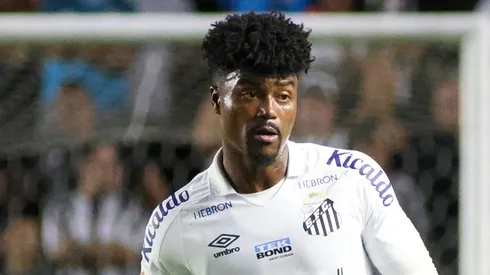 Eduardo Bauermann em partida pelo Santos. Foto: Fernanda Luz/AGIF