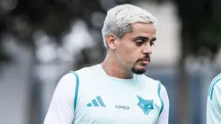 Fagner durante Treino na Toca da Raposa 2. Foto: Gustavo Aleixo/Cruzeiro