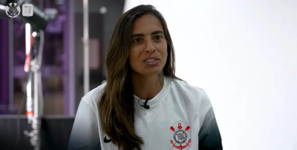 Andressa Alves é torcedora declarada do Timão