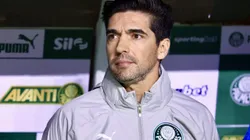 Abel Ferreira durante partida entre Palmeiras e Red Bull Bragantino, no Allianz Parque, pelo Campeonato Paulista.