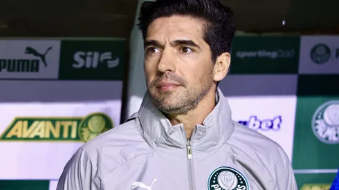 Abel Ferreira durante partida entre Palmeiras e Red Bull Bragantino, no Allianz Parque, pelo Campeonato Paulista.