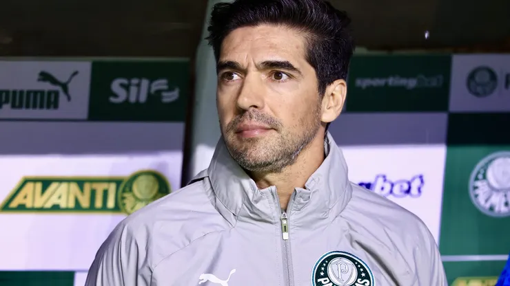 Abel Ferreira durante partida entre Palmeiras e Red Bull Bragantino, no Allianz Parque, pelo Campeonato Paulista.