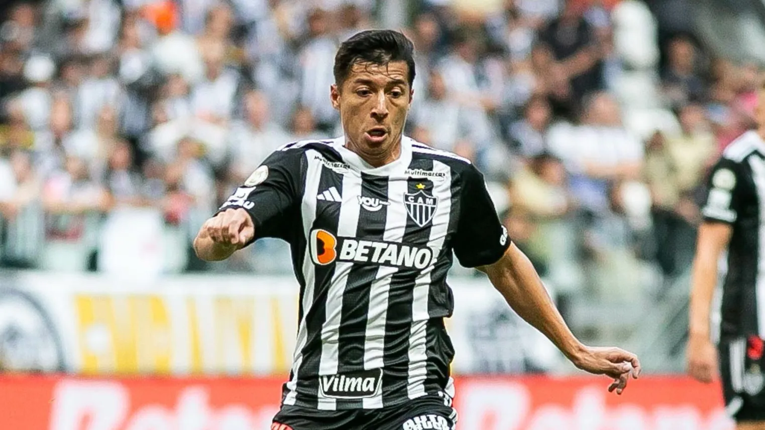 Alan Franco: ausência no Atlético-MG – Foto: Fernando Moreno/AGIF