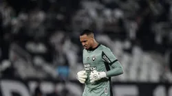John, goleiro do Botafogo, durante partida contra o Bahia, pela Copa Betano do Brasil de 2024. Foto: Thiago Ribeiro/AGIF.