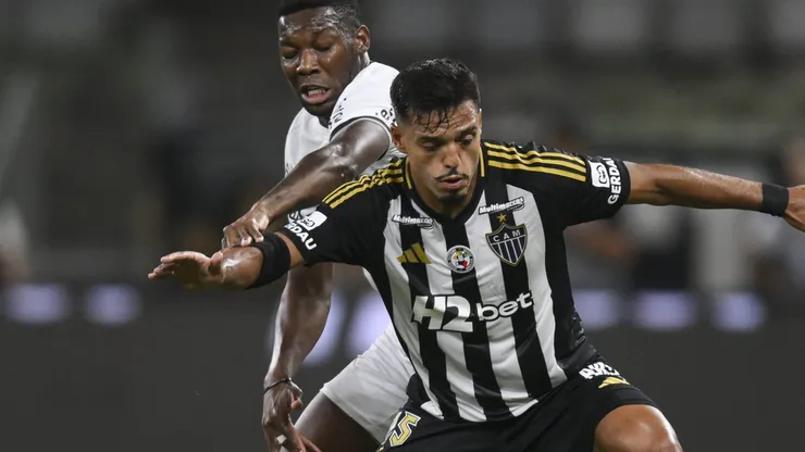 Atlético-MG perdeu Menino por lesão - Foto: Pedro Vilela/Getty Images.