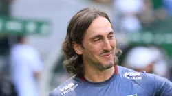Luis Zubeldia técnico do Sao Paulo durante partida contra o Palmeiras no estadio Arena Allianz Parque pelo campeonato Paulista 2025. Foto: Marcello Zambrana/AGIF