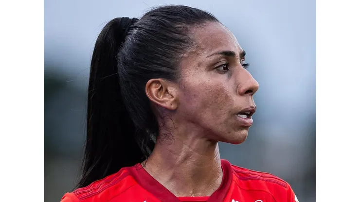 Bruna Benites, capitã e zagueira do Inter desabafou após empate no GreNal e analisou desempenho da equipe na competição