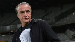 Treinador comentou sobre o jogo durante a coletiva. Foto: Gilson Lobo/AGIF