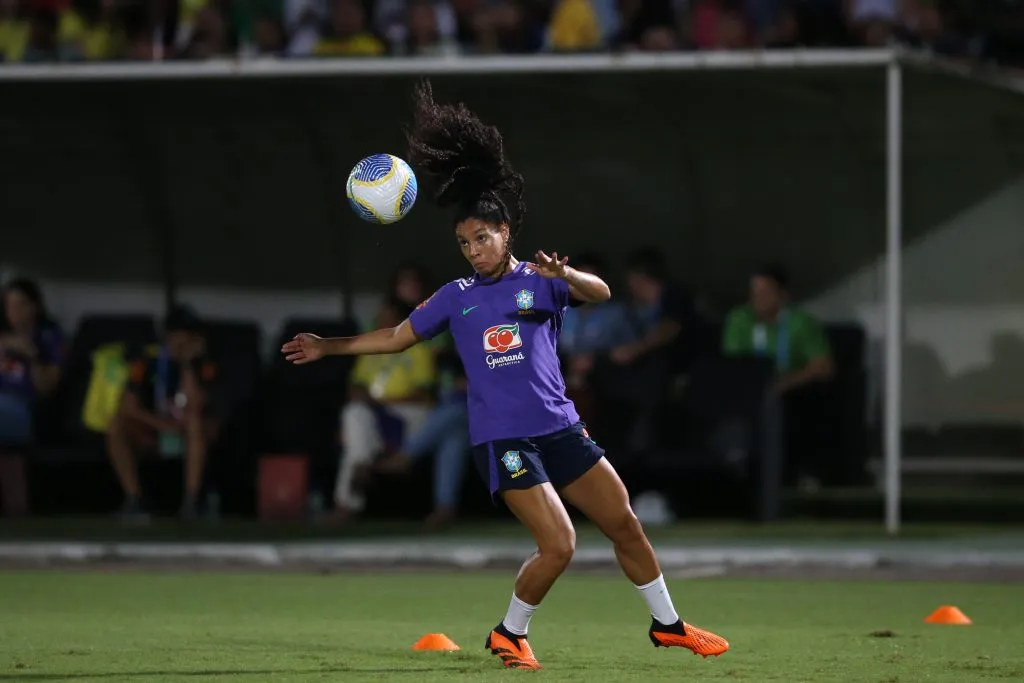Jogadora Seleção Brasileira. Foto: Marlon Costa/AGIF