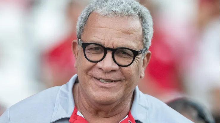 Hélio dos Anjos durante partida contra o Botafogo-PB, nos Aflitos, pelo Brasileirão Série C.