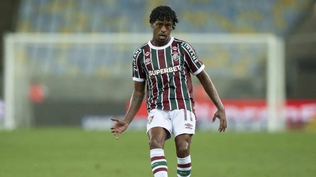 Keno foi titular do Fluminense na Copa do Brasil. Foto: Jorge Rodrigues/AGIF