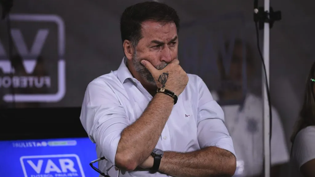 Augusto Melo, presidente do Corinthians