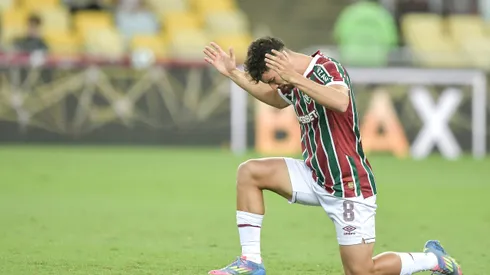 Martinelli jogador do Fluminense durante partida contra o Aparecidense no estádio Maracanã pelo campeonato [COMPETIÇÃO]. Foto: Thiago Ribeiro/AGIF