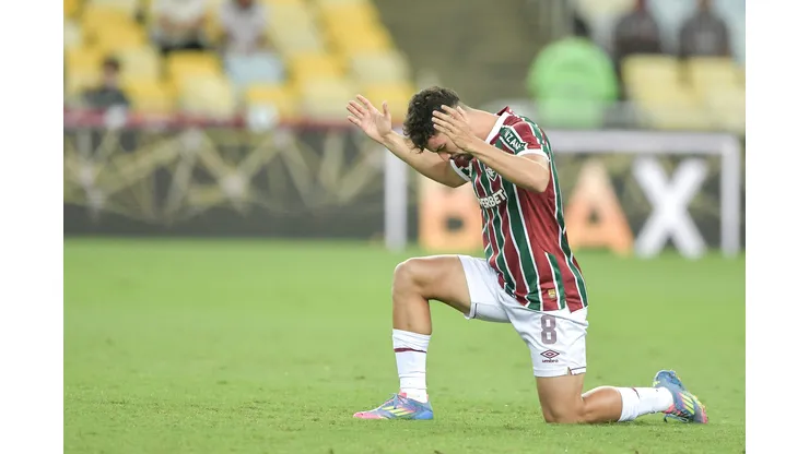 Martinelli jogador do Fluminense durante partida contra o Aparecidense no estádio Maracanã pelo campeonato [COMPETIÇÃO]. Foto: Thiago Ribeiro/AGIF