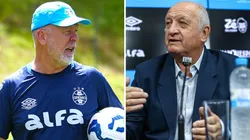 Mano Menezes e Felipão: Parceria que se inicia no Imortal