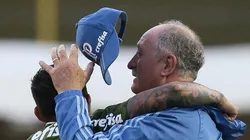 Felipão conhece bem o atacante do Cruzeiro. Foto: Flickr/Palmeiras.