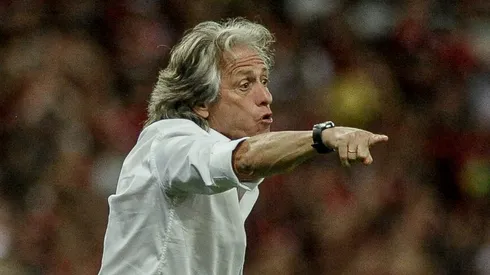 Jorge Jesus no Flamengo em 2020. Foto: Allan Carvalho/AGIF