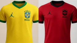 Camisa Seleção Brasileira amarela e a possível vermelha para a Copa do Mundo de 2026. Foto: Reprodução