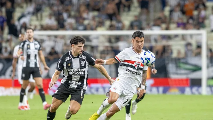 Ceará x São Paulo. Foto: Baggio Rodrigues/AGIF