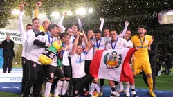 Corinthians durante comemoração do Mundial de Clubes 2012 - (Photo by Kaz Photography/Getty Images)
