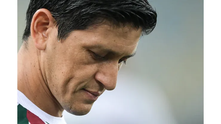 Germán Cano sofreu lesão grau 2 no joelho, mas não terá que passar por cirurgia
