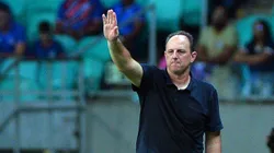 Rogério Ceni, técnico do Bahia durante partida contra o Ceara no estadio Arena Fonte Nova pelo campeonato Copa Do Nordeste 2025. Foto: Walmir Cirne/AGIF