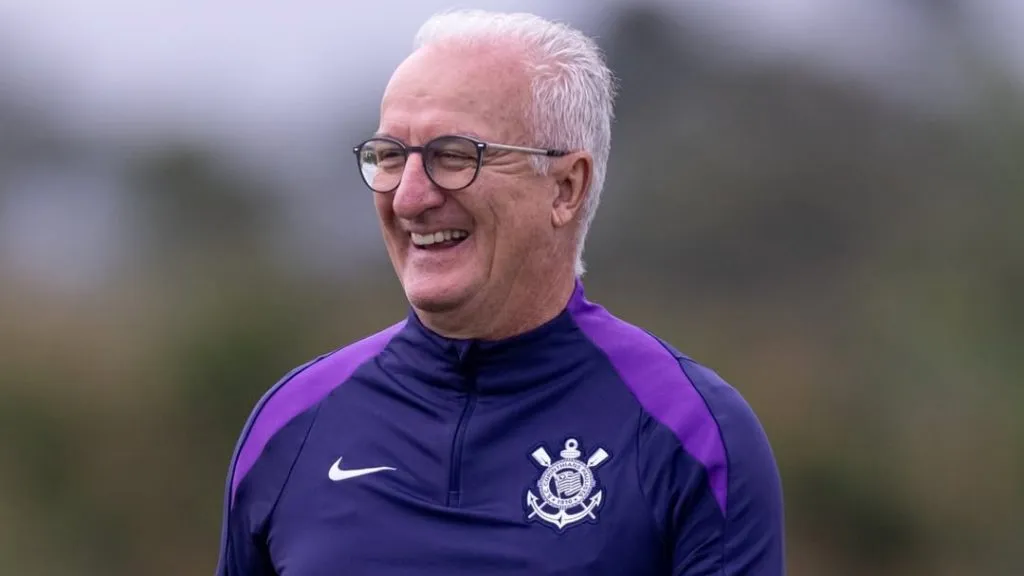 Dorival Júnior em treino da equipe do Corinthians – Foto Reprodução/Instagram