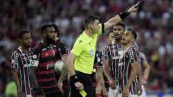 O árbitro Rafael Rodrigo Klein durante partida entre Fluminense e Flamengo no estádio Maracanã - Foto: Alexandre Loureiro/AGIF