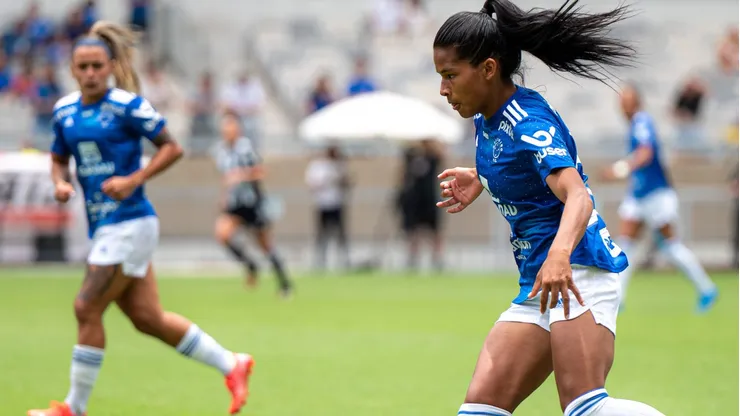 Jogadoras Cruzeiro. Foto: Alessandra Torres/AGIF